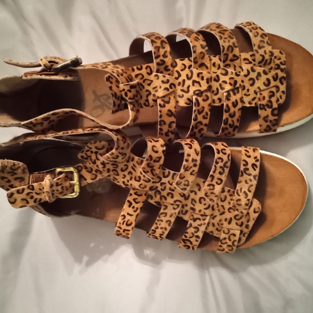 Women's Leopard Sandals